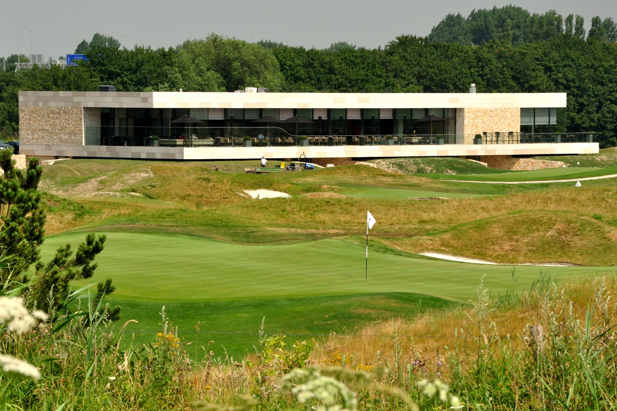 Clubhouse at a partner golf course